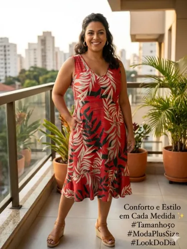 Vestido Tamanho 50 usado