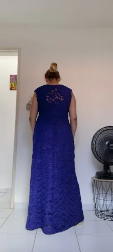 Vestido de formatura em gripi tamanho 42 lindo usado uma vez na formatura.