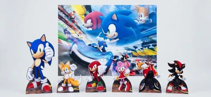 Decoração do Sonic