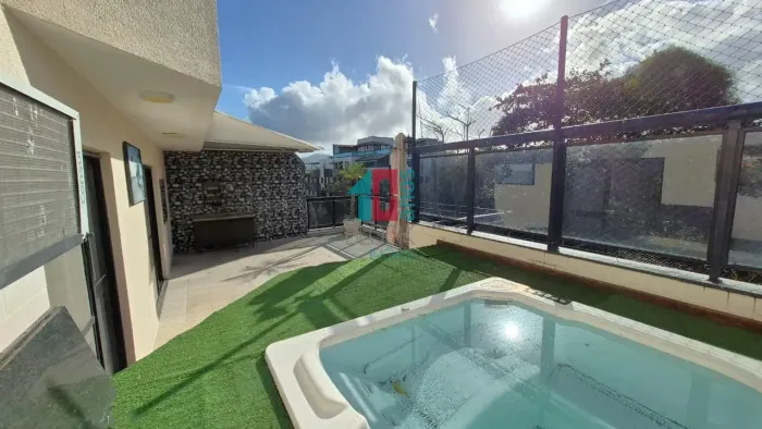Recreio dos Bandeirantes | Cobertura 3 quartos, sendo 1 suite