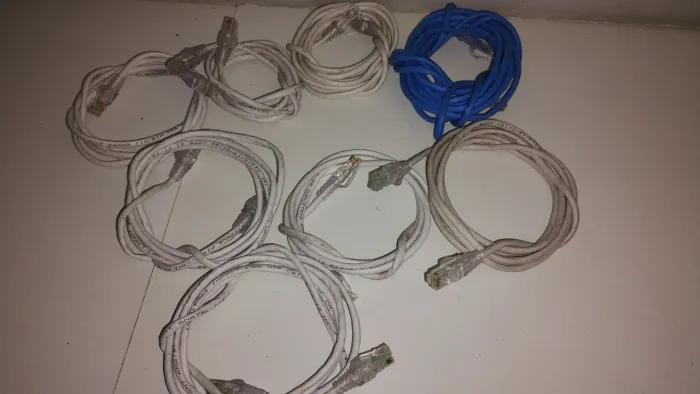Cabo de rede prontos para uso NOVOS patchcordrd
