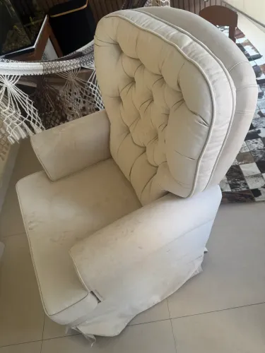 Poltrona balanço amamentação giratória