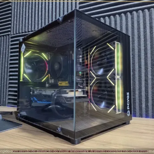 PC Gamer Ryzen 5 5500 RTX 2060 6GB 16GB DDR4 3200 SSD NVMe 256GB A520M