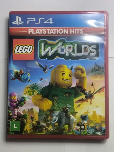 Jogo PS4 Playstation 4 - Original - Lego Worlds