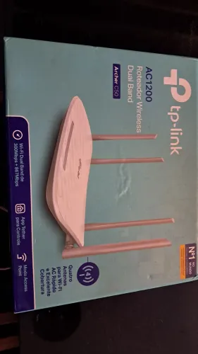 TP Link roteador wireless AC 1.200 DualBand 4 antenas