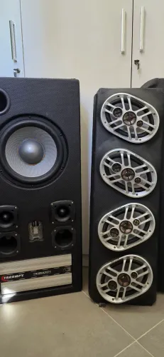 Som automotivo completo bravox taramps