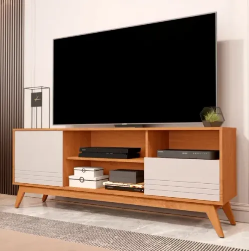 Rack Bancada para TV Kairo Wood 1.6M