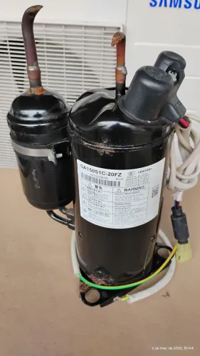 COMPRESSOR ROTATIVO INVERTER 22000BTU R410A GMCC MOD DA150S1C-20FZ
