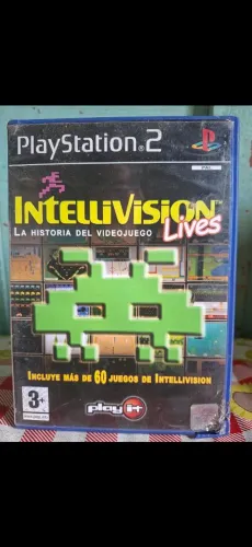 jogo Intellivision Lives La Historia del Videojuego PlayStation 2 sistema europeu PAL