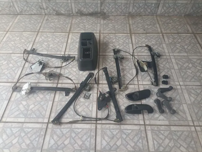 Kit máquina de vidro mecânico 4 portas + itens internos
