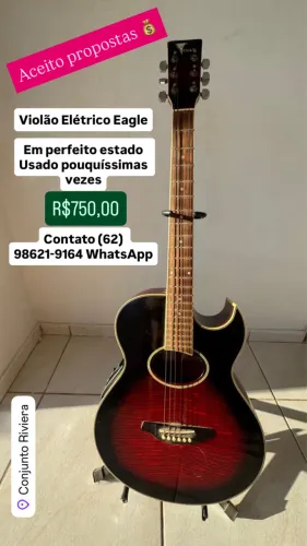Violão Elétrico Eagle