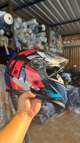 Capacete LS2 FF358 Tribal Orange (ÓTIMA OPORTUNIDADE)