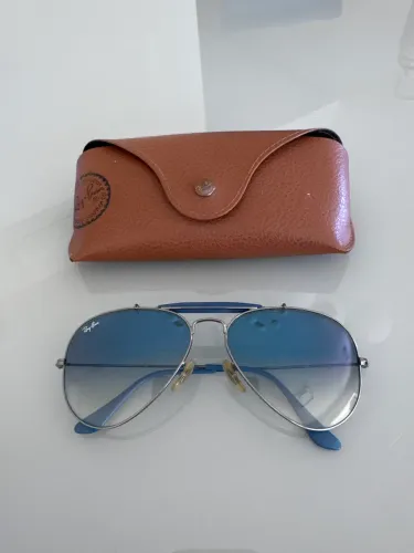 Ray-Ban Aviator Original - Lentes Azul Degradê | Excelente Estado
