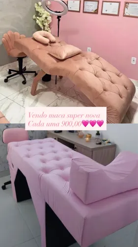 Maca para salão cílios ou design sobrancelha 