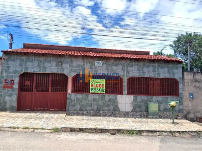 CASA PARA LOCAÇÃO - JARDIM DA BARRAGEM IV, ÁGUAS LINDAS DE GOIÁS/GO.