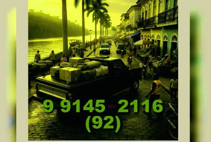 Frete/Mudança p/ condomínios Rasec (92) 9/9145/2116 Aceito Pix hoje sexta-feira