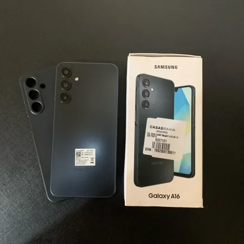 Samsung A16 - NOVO, AVALIO TROCAS E DIVIDO NO CARTÃO