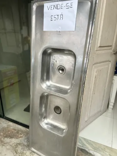 Pia de inox