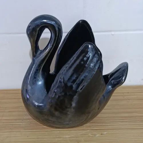 Ganso Cisne Negro em Cerâmica - Tem vários usos