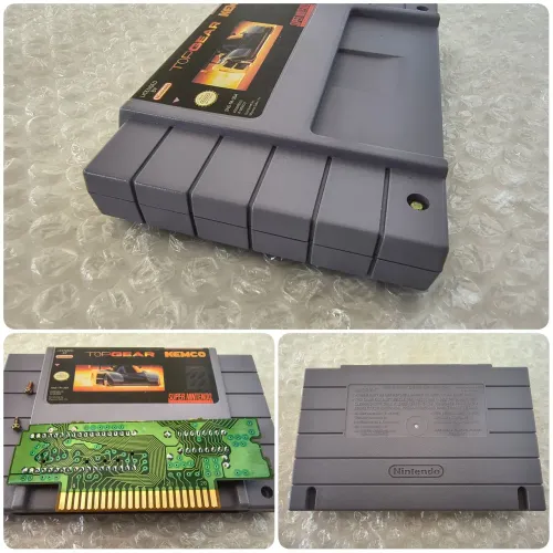 Top Gear + Desert Strike Originais Super Nintendo SNES
