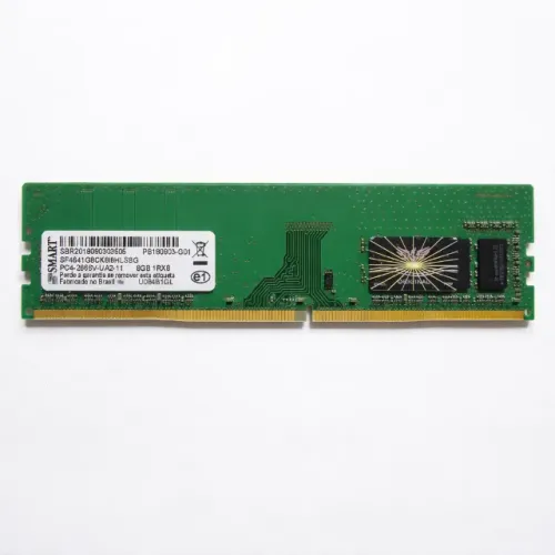 Memória RAM 8GB DDR4 2666MHz Smart Desktop PC4-2666V Alta Performance pode retirar no loca