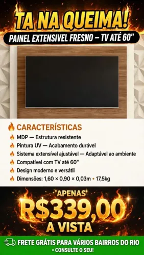 Painéis de TV na QUEIMA: Vem tranquilo que tá barato!!