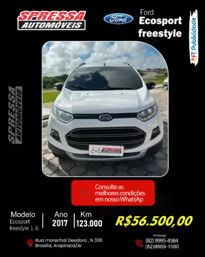 Ford Ecosport Freestyle 1.6 16V Flex 5P 2017