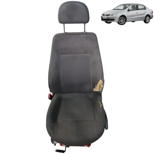 Banco Dianteiro Direito Tecido Vw Voyage Gol G5 2008 2009 10 Cinza