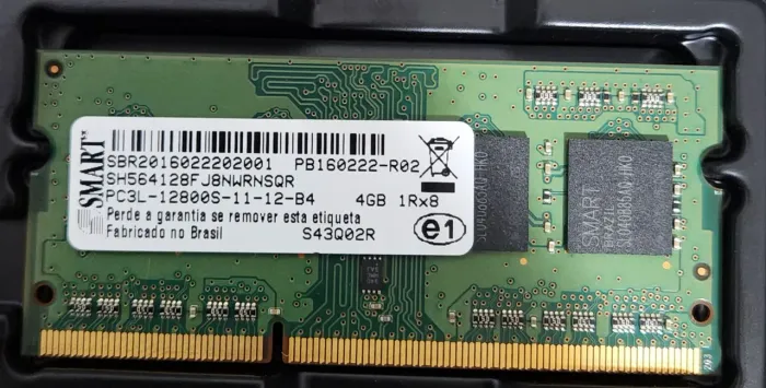 Memória RAM Notebook