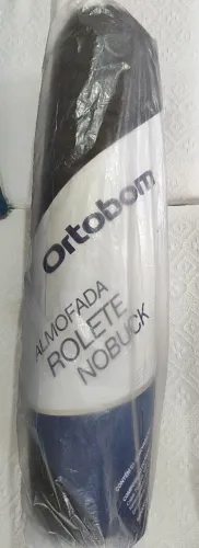 Almofada Ortobom Rolete Nobuck Nova