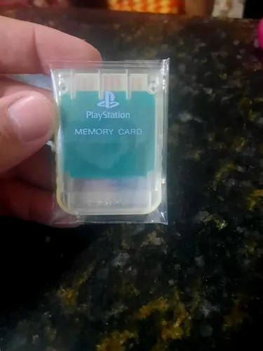Memory Card Translúcido Original - Playstation 1 -