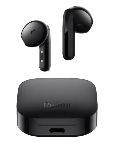 Xiaomi Redmi Buds 6 Active, Fones de Ouvido Sem Fio, Versão Global (Preto)