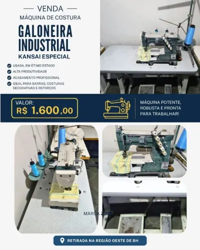 MÁQUINA DE COSTURA
