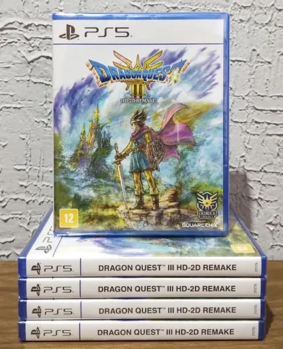 Dragon Quest III HD-2D Remake PS5 Lacrado (Aceitamos seu jogo usado com pagamento)