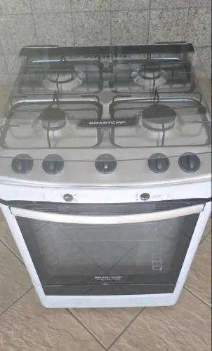Fogão Brastemp 4 bocas funcionando perfeitamente