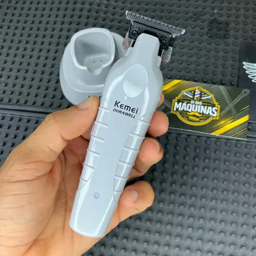 Máquina Profissional de Acabamento Kemei KM-2299