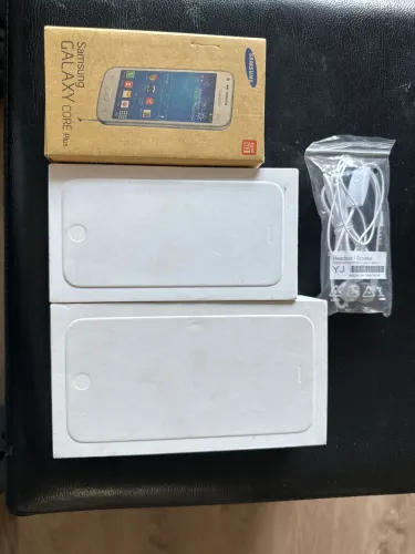Caixa vazia iPhone 6s64gb,6s plus16gb e galáxy +fone galáxy