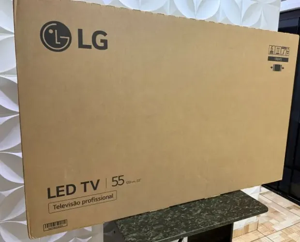 Smart TV LG 55 Polegadas 4K - Nova - NF - Garantia