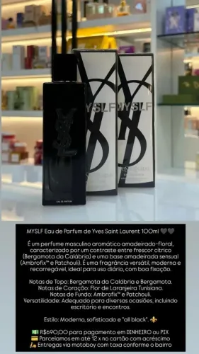 Ysl Myslf 100ml EDP Lacrado
