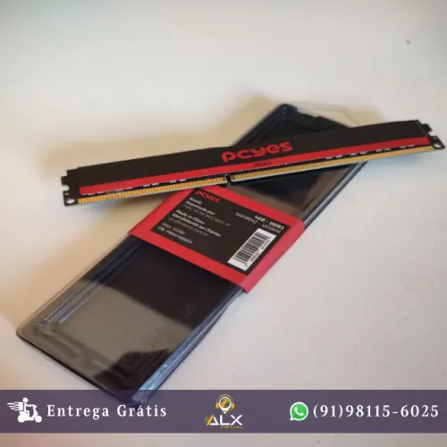 Memoria Pcyes Udimm 4gb Ddr3 1600mhz - Pm041600d3 *ENTREGA GRÁTIS*