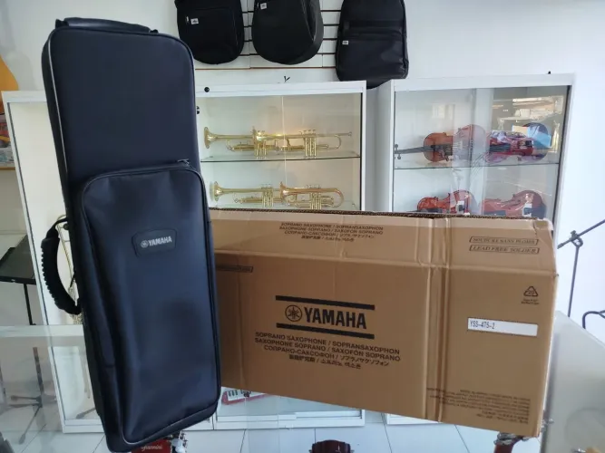 Sax Soprano Yamaha 475 Novo