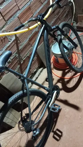 Bicicleta MTB Aro 29 Freio a Disco - Cinza Grafite