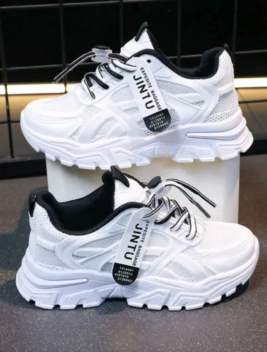 tênis casual jintu branco 34