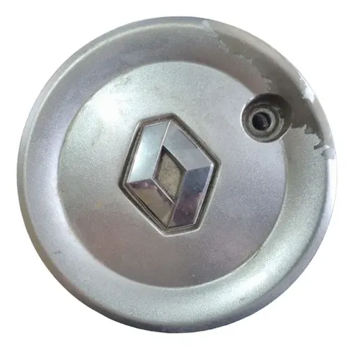 Calota Central Roda Renault Sandero Clio Logan 2008 A 2014 Cromado