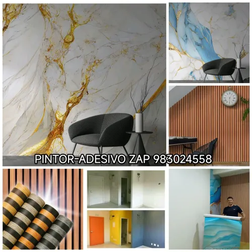 Pintor sua parede sempre nova 