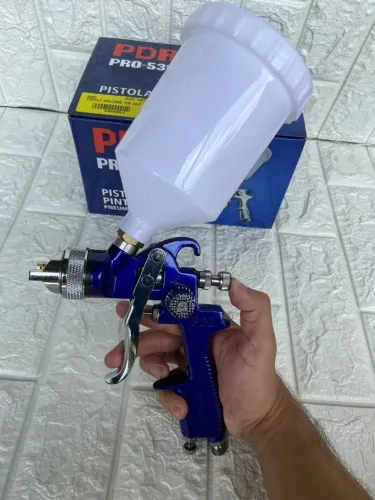 Pistola Pro-530 de Pintura Hvlp Pneumatica bico 1.3 600 Ml