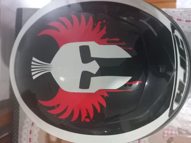 Capacete réplica moto GP, piloto Jorge lorenzo