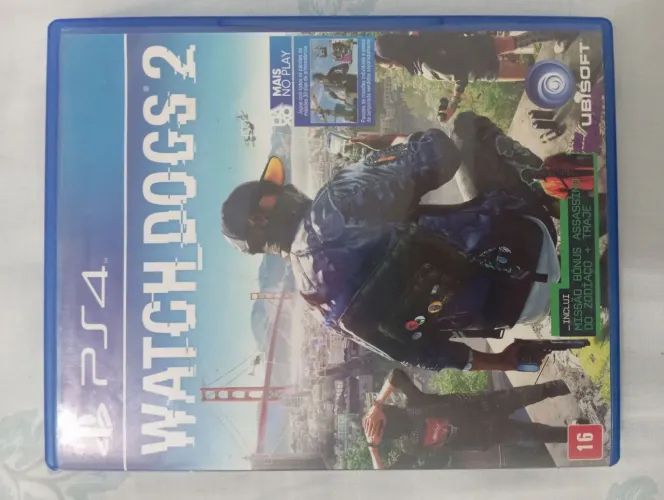WATCH DOGS 2, MÍDIA FÍSICA EM ÓTIMO ESTADO