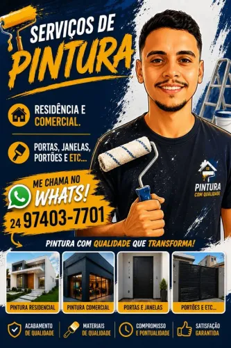 Serviços de Pintura.