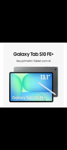 Tablet Samsung Galaxy Tab S10 FE plus - Entrada para chip de celular 5g - 13.1 polegadas